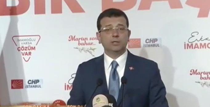 Son dakika! İmamoğlu: Oyumuz yüzde 53.2