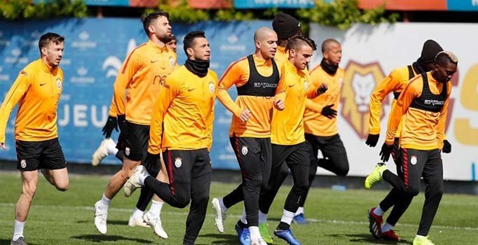 Galatasaray taktik çalıştı