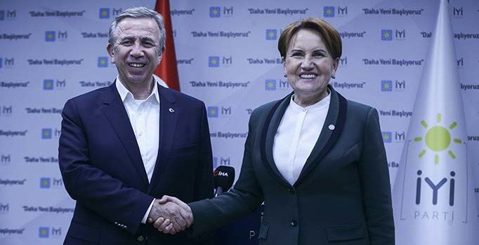 Mansur Yavaş'tan Meral Akşener'e teşekkür ziyareti