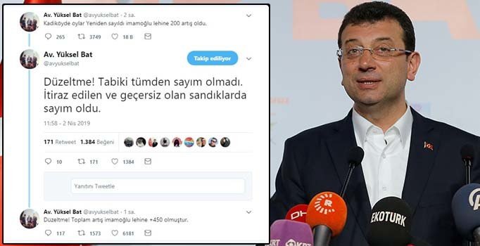 Kadıköy'de sandıklarda yeniden sayım sürüyor: İmamoğlu'nun oyu 450 arttı iddiası