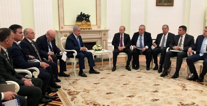 Netanyahu, Putin görüşmesi için Moskova'da