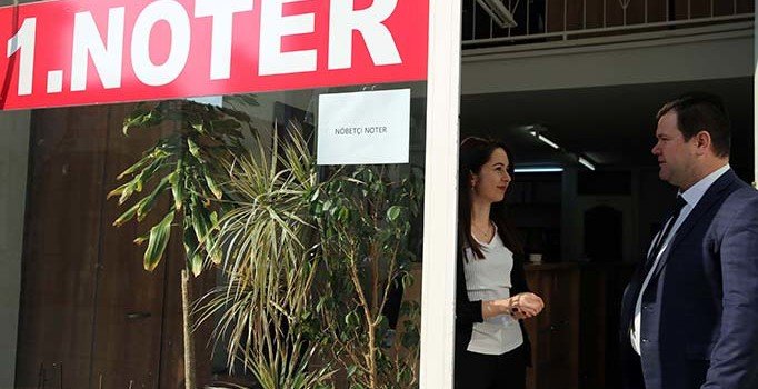 'Nöbetçi noter'ler mesaiye başladı