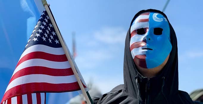 ABD'de 'Çin işkencesi'ne karşı protesto: Uygurların da yaşama hakkı var