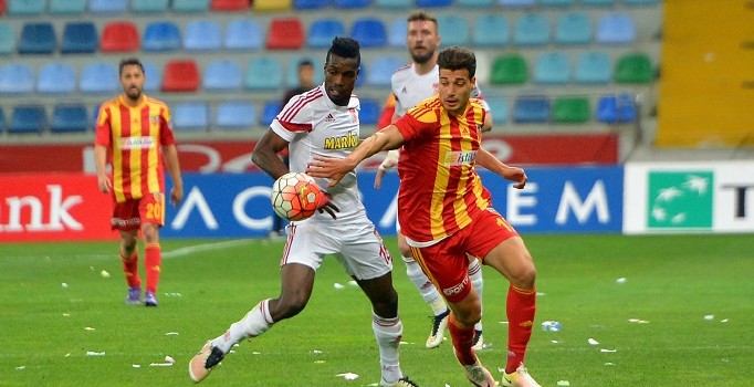 Kayserispor evinde Sivasspor ile 1-1 berabere kaldı