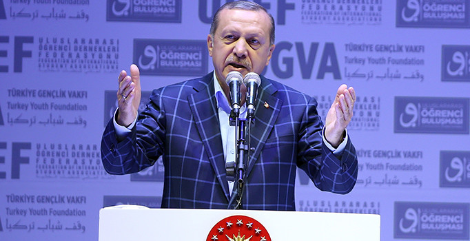 Erdoğan: Haddini bil haddini, ben halkımdan besleniyorum