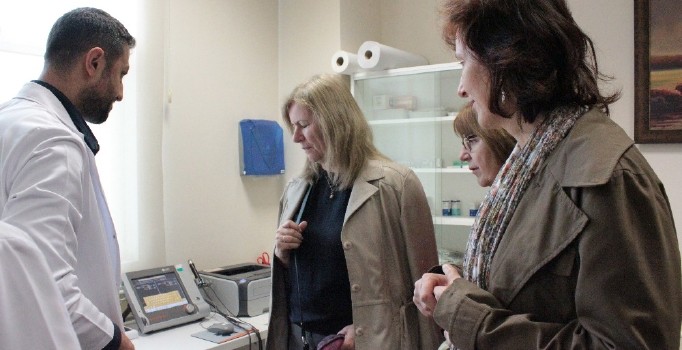 Slovak heyet hastaneye hayran kaldı