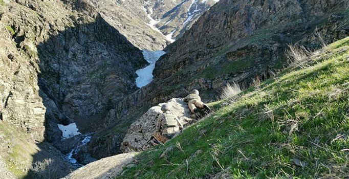 Tunceli'de operasyon: Teröristlere ait 8 sığınak imha edildi