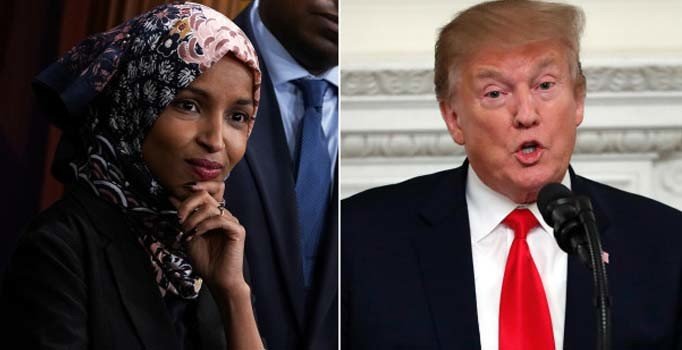 İlhan Omar'ı hedef gösteren Trump'a tepki: Mide bulandırıcı