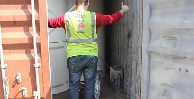 Ambarlı Limanı'nda 90 kilogram kokain ele geçirildi