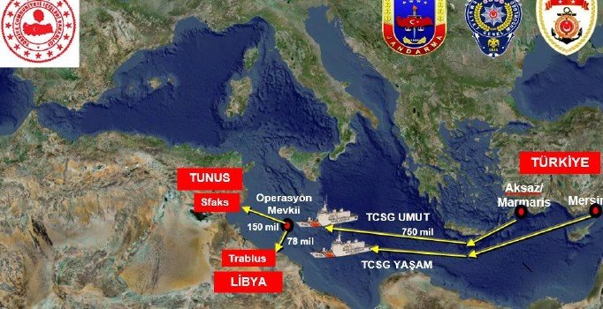 Türkiye'den uluslararası sularda uyuşturucu operasyonu