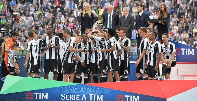 Serie A'da Juventus şampiyonluk kupasına kavuştu
