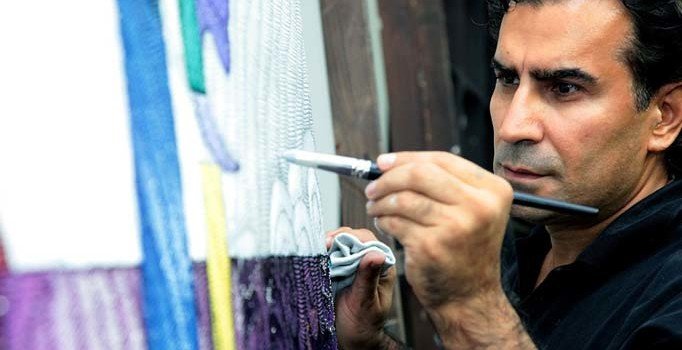 Ahmet Güneştekin'in eserleri Picasso'nun salonunda