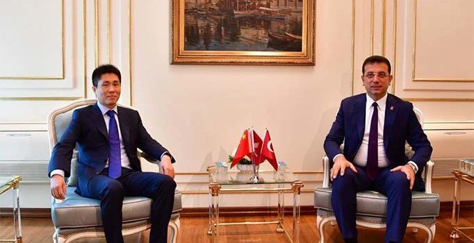 İBB Başkanı İmamoğlu'na yabancı temsilcilik düzeyindeki ilk ziyaret Çin'den