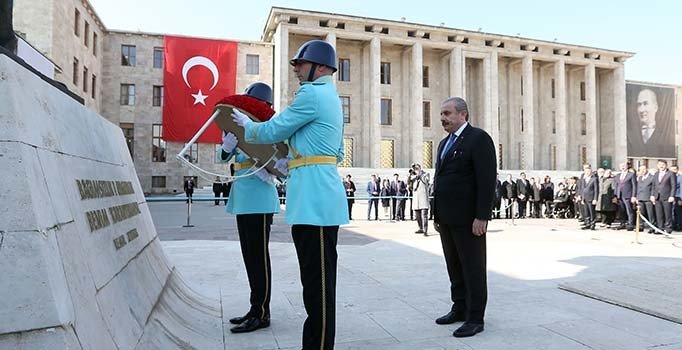 TBMM 99 yaşında: İlk tören Meclis'te