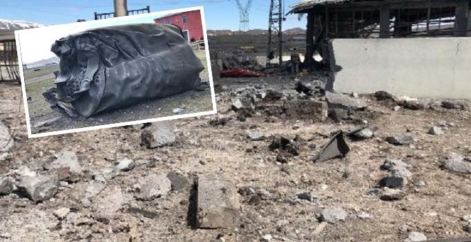 Buhar kazanı bomba gibi patladı