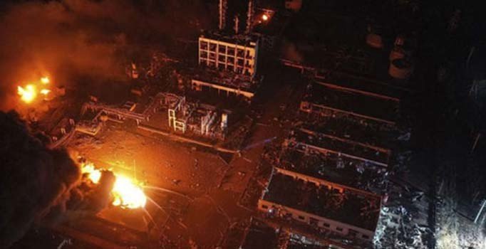 Çin'de kimya tesisinde şiddetli patlama: Ölü ve yaralılar var