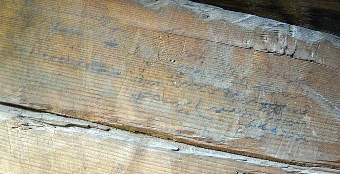 Dolmabahçe Sarayı’nda 102 yıllık not