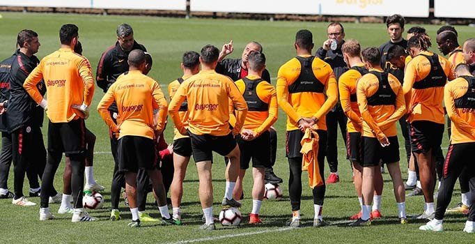 Galatasaray taktik çalıştı