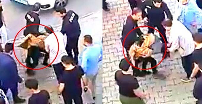 Çocuk çığlık attı, mahalleli 'tacizci'yi dövüp polise teslim etti