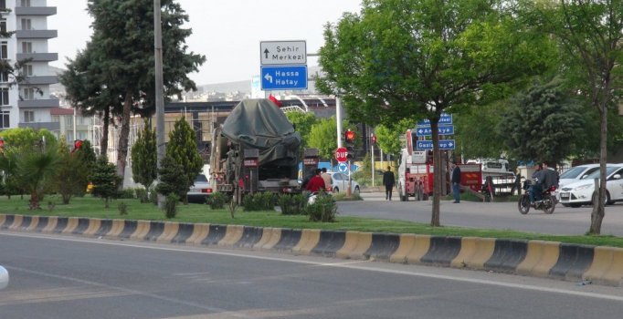 Kilis'teki askeri birlikler sınıra konuşlandı