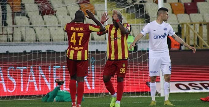 Evkur Yeni Malatyaspor evinde güldü: Malatyaspor - Kasımpaşa: 2-1