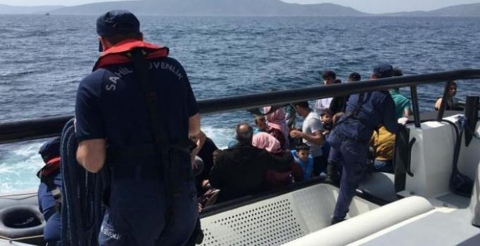İzmir'de 119 kaçak göçmen yakalandı