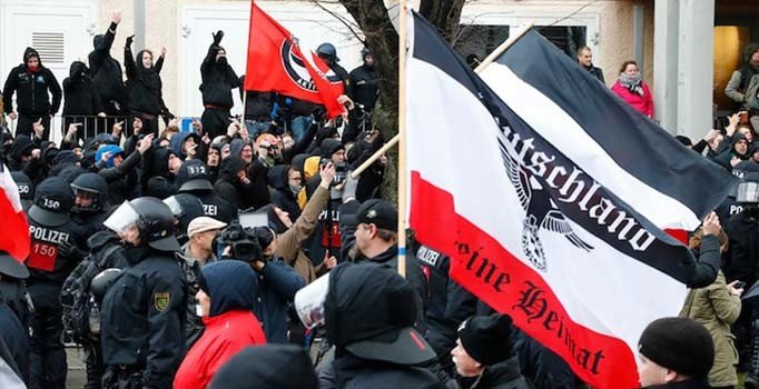Almanya: Ülkemizde şiddete meyilli 12 bin 700 aşırı sağcı var