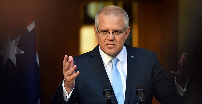 Avustralya Başbakanı Morrison'a yumurtalı saldırı