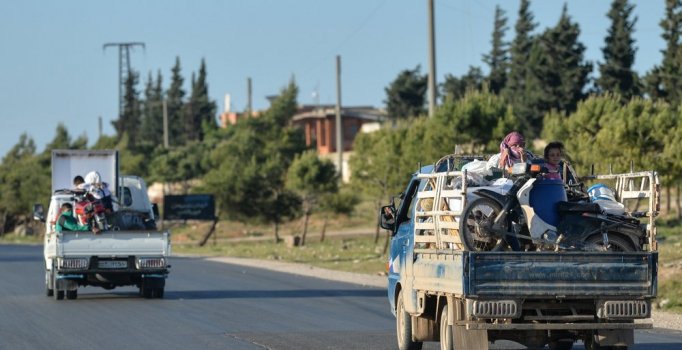 İdlib’e 12 günde 3 bin 274 bomba atıldı