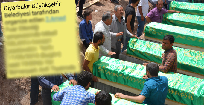 Diyarbakır Büyükşehir Belediyesi 17 cenazenin olduğu gün konser düzenliyor