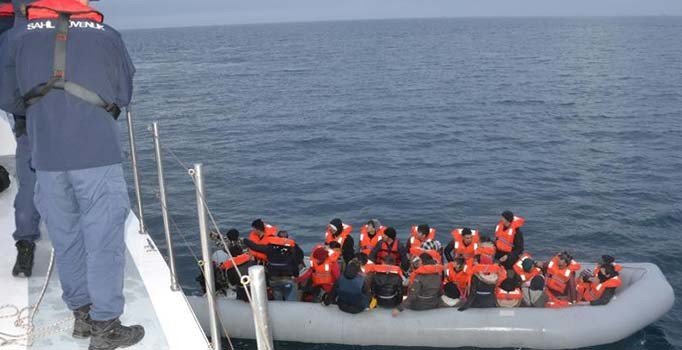 Ege’de göçmen akını sürüyor
