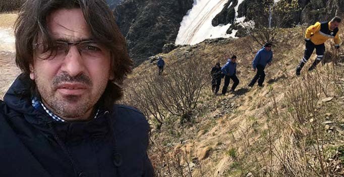 AA muhabirinin düştüğü değerlendirilen derede arama yapılacak