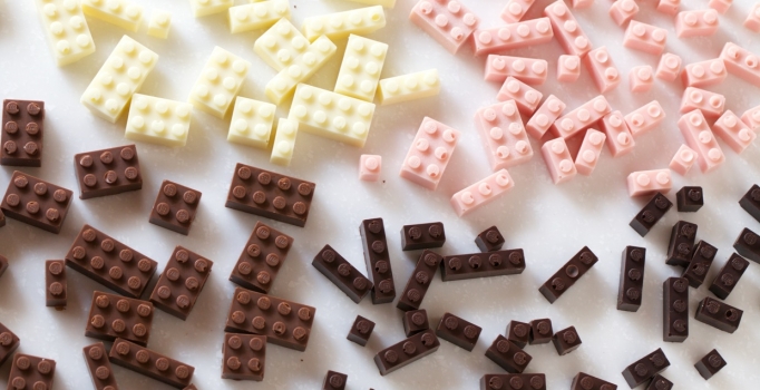 Lego’nun en güzeli 
şeker gibi yenebileni