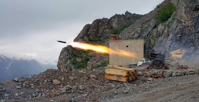 TSK Dağlıca ve Kuzey Irak'ta tespit edilen hedefleri vurdu