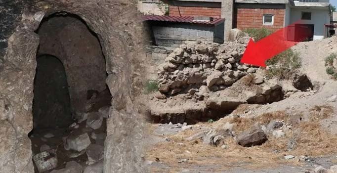 Kapadokya'da bir evin altında yeraltı şehri keşfedildi