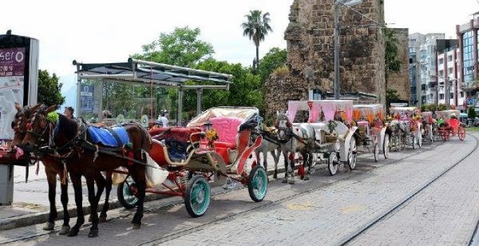 Antalya'da faytonculuk 10 Haziran'da kaldırılıyor