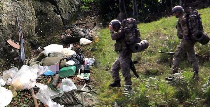 PKK'nın Karadeniz karargahı bulundu