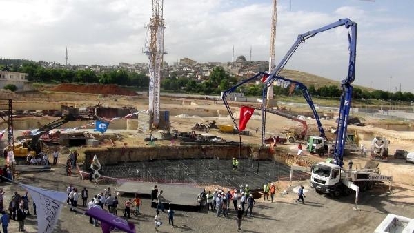 Gaziantep'te 50 bin konutluk projenin ilk etap temeli atıldı