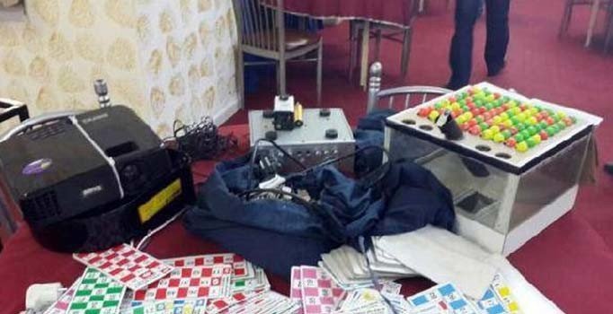 81 ilde eş zamanlı kumar ve tombala operasyonu