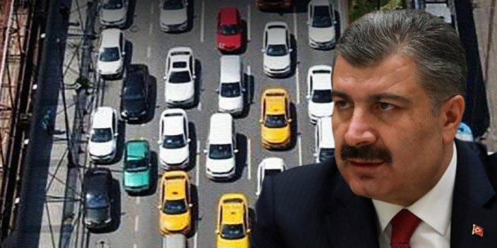 Bakan Koca, Eminönü�ndeki trafik yoğunluğuna ilişkin uyarıda bulundu
