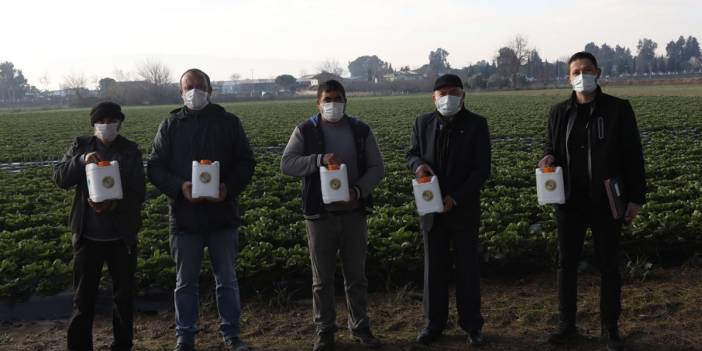 Aydın Büyükşehir'den çiftçiye gübre desteği