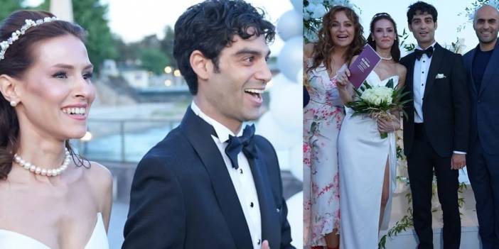 Güldür Güldür'ün Oyuncusu Nikahı Bastı! Güzeller Güzeli Dilan Saltık'la Evlendi Nikah Resimleri Çok Konuşulacak