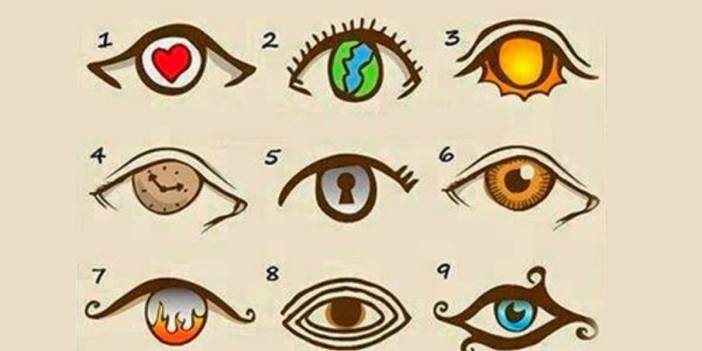 Choose An Eye And Find Out What's In Your Subconscious!  Here is the Test that Reads the Subconscious...