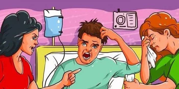 Zeka Bulmacası: Kadınlardan Hangisi Hastanın Eşi? Cevap Gözünüzün Önünde...