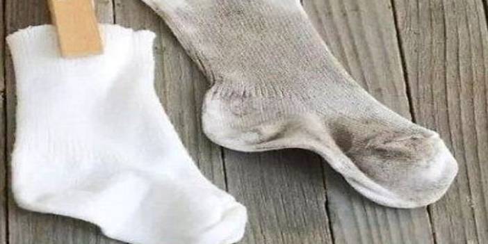 Beyaz Çorap Nasıl Beyazlatılır? Yeni Alınmış Gibi Beyaz Çoraplara Kavuşmanın Kolay Formülü