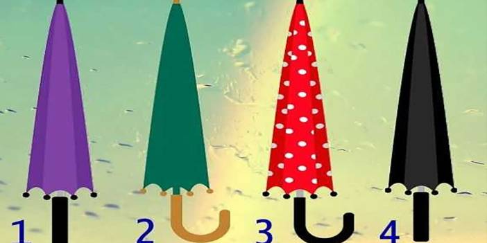 Cesaretin Varsa Şemsiyeni Seç Neyi Gizlediğini Söyleyelim! İşte Röntgeninizi Çeken Şemsiye Testi