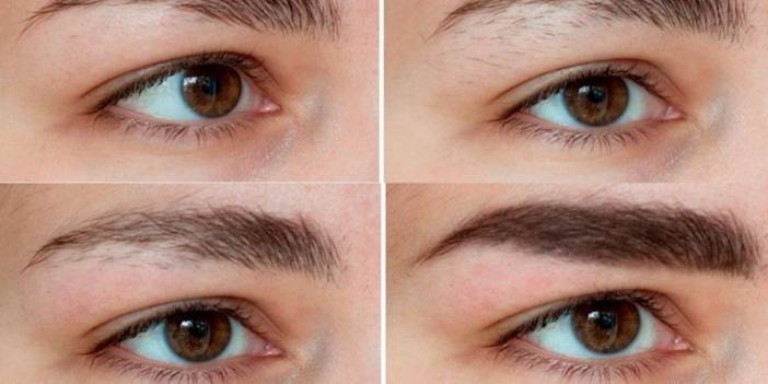 Gür Ve Kalın Kaşlar Hayal Değil! Garantili... Seyrek Ve İnce Kaşları Büyütmek İçin 4 Adım