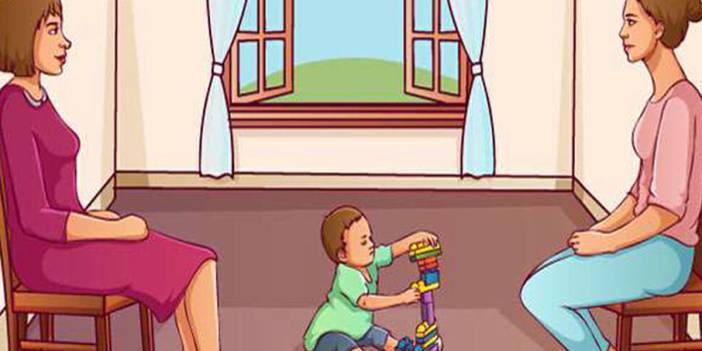 Günün bilmecesi kafaları karıştırıyor: Kadınların hangisi çocuğun annesi?