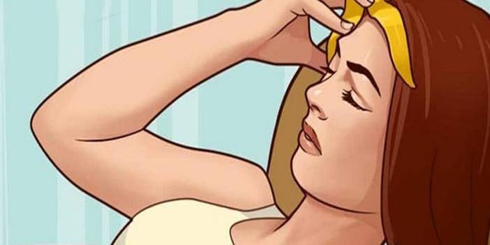 Bir muz kabuğu al ve kafana koy! Sonuç sizi şaşırtacak...