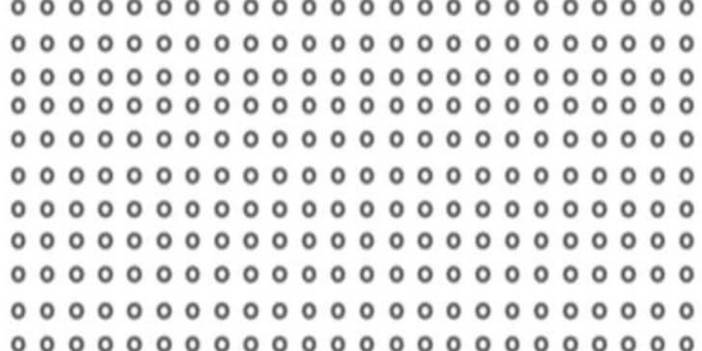 Beyin yakan bulmaca: 'C' harfini 7 saniye de bulabilecek misiniz?